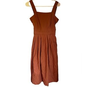 Universal thread burnt orange Sleeveless dress size 6